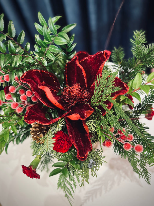 Elegant touch Christmas Arrangement